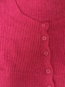 Knitted Cute Crop Top