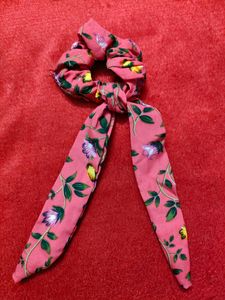 Printed Elastic Hair Scrunchies