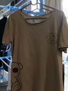 Cute Koala Graphic Tee Night Wear