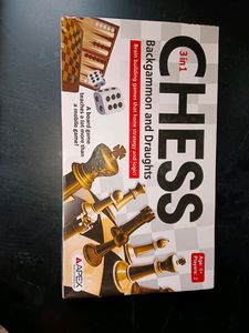 Chess, Backgammon & Draughts Board Games
