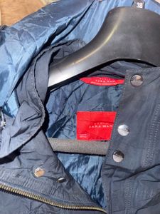 zara men  Navy Blue Jacket