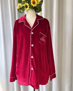 Unisex Velvet Pajama Top