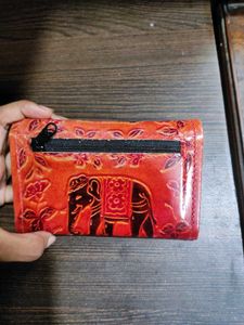 Shantiniketan leather wallets (2 pcs)