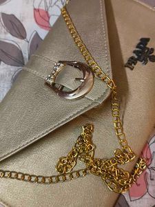 Elegant Gold Clutch 👜👛👜MUST BUY 😍😍