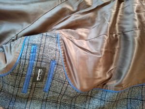 Stylish Plaid Blazer