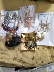 Combo Of 5 Beautiful Earrings