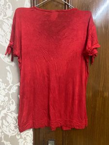 XXL Red Top For Women