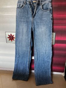 Straight Denim Jeans