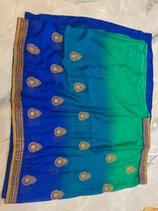 Multi Colour Saree With Blouse
