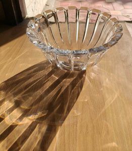 Studio Nova Crystal Glass Heavy Hostess Bowl