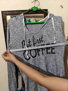 Grey Stylish Hoodie