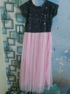 Beautiful Women Gown Pink Colour
