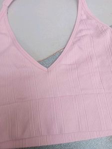 Victoria&#39;s Secret Ribbed Halter Top