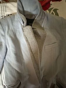 Powder Blue Coat - Stylish &amp; Versatile