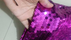 Combo Pink Club Top And Black Pencil Skirt