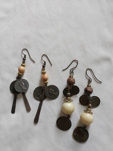 Coin Drop Earrings