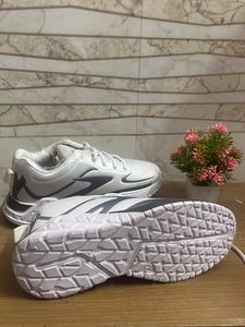 Ziplite Sports Shoes White And Gray Air Comfortable Shoes Size 7