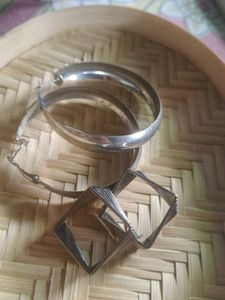 Silver Earrings Set