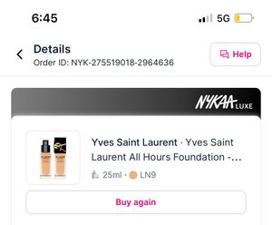 YSL All Hours Foundation