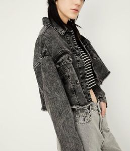 Acid Wash Denim Jacket