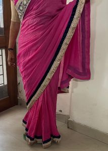 🆕Ready to Wear Heavy Designer Saree &amp; Blouse