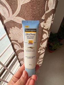 Neutrogena Ultra Sheer Sunblock
