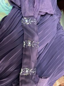 Elegant Purple Kurta Palazzo Set