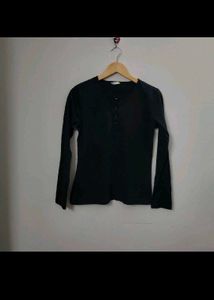 Black Long Sleeve Top
