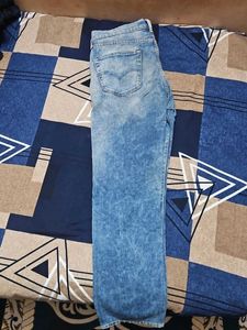 Acid Wash Denim Jeans