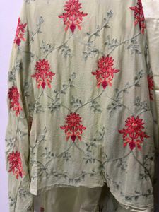 Pista Green Pant Suit Set