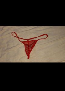 Padded Bra And Red Brief
