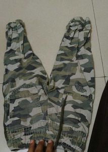 Camo Print Joggers