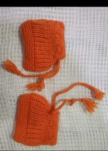 🧡✨Handmade Knit Baby Set