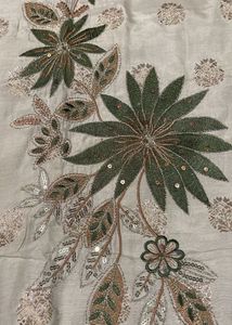 Elegant banarasi touched dress material