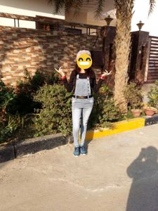 Dungaree Jeans / Fit Upto Waist 28