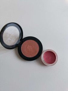 Perfect blusher and highlighter combo