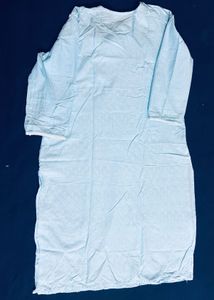 Blue Chikankari Kurti
