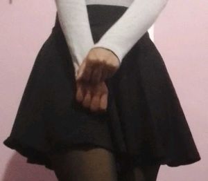 Black Skater Skirt