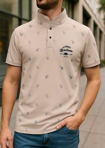 Mens Stretchable Large Size T-shirt