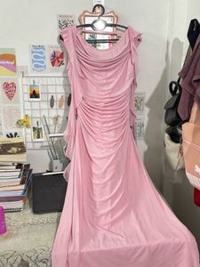 Pink Midi Dress