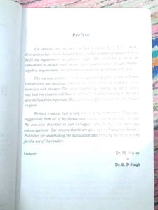 Matrices &amp; Differential Equations (B.Sc - I)