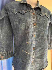 Denim Look Shirt