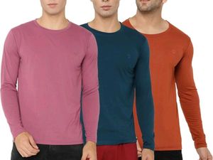 New Unisex Coral Full Sleeve T- Shirt