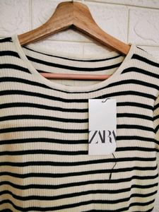 Bodycon Midi Stripped Dress