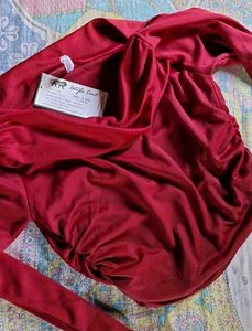 Offshoulder Y2K Top