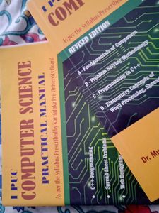 Computer Science Textbook And Practical Manual