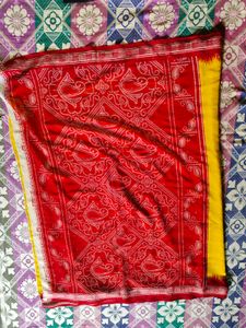 Elegant Black &amp; Yellow Saree