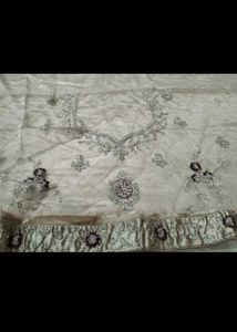 Pink Unstitched Lehenga Choli