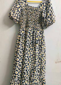 Floral Print Gown