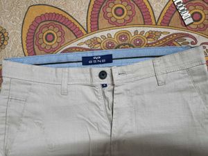 GENE Beige Casual Pants